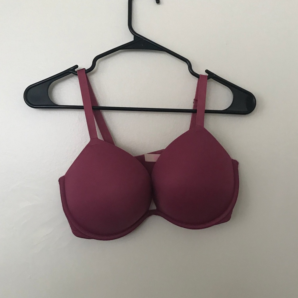 Pink bra